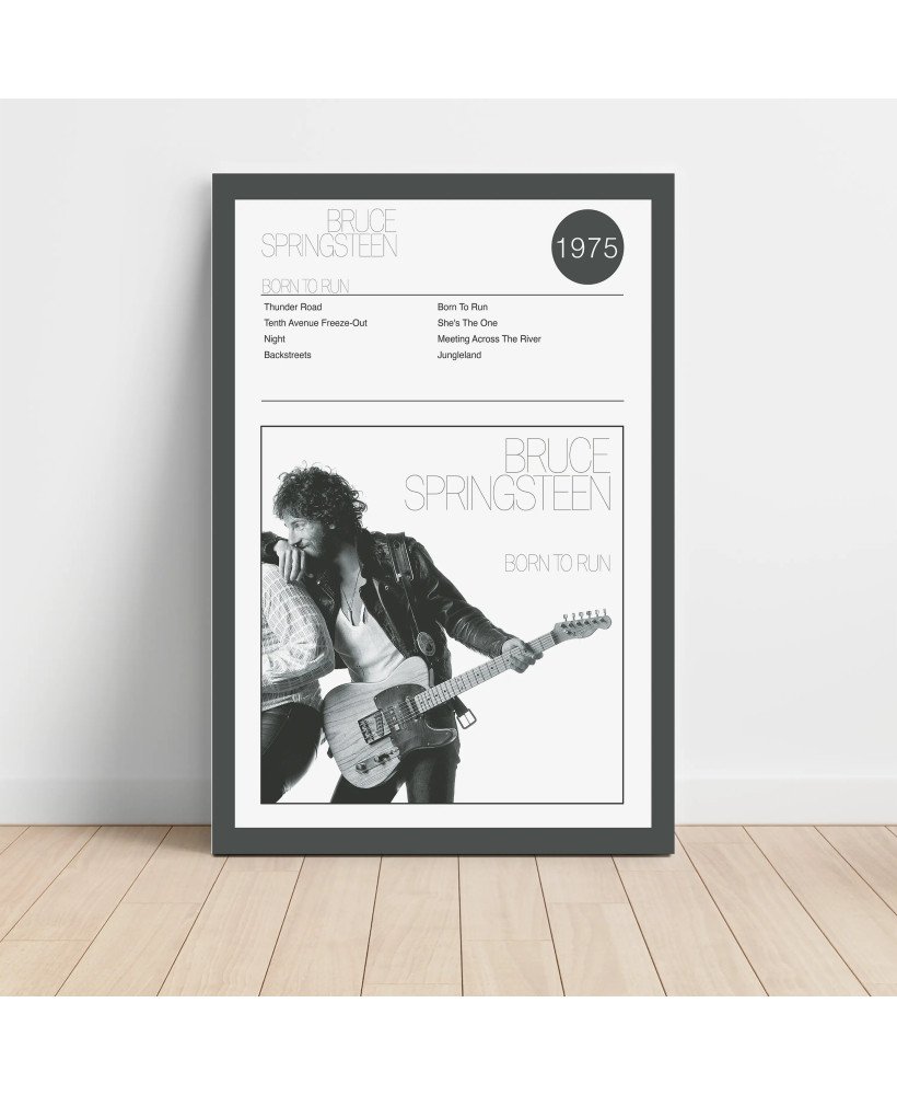 Bruce Springsteen – Born To Run Fine Art Album Poster