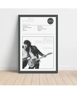 Bruce Springsteen – Born To Run Fine Art Album Poster