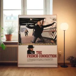 The French Connection Fine Art 1960's Movie Poster