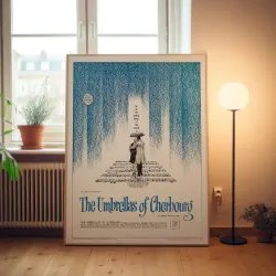 The Umbrellas of Cherbourg Fine Art 1960's Movie Poster