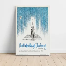 The Umbrellas of Cherbourg (1964) Fine Art Movie Poster
