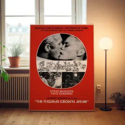 The Thomas Crown Affair Fine Art 1960's Movie Poster