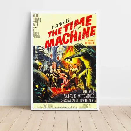 The Time Machine (1960) Fine Art Movie Poster