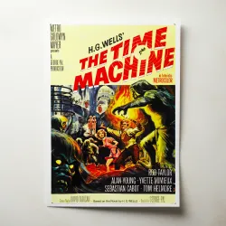 The Time Machine (1960) Fine Art Movie Poster