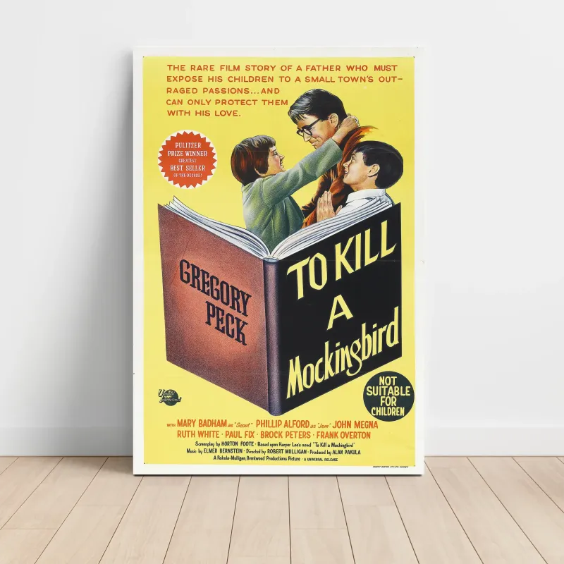 To Kill a Mockingbird (1962) Fine Art Movie Poster