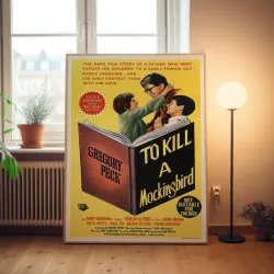 To Kill a Mockingbird Fine Art 1960's Movie Poster