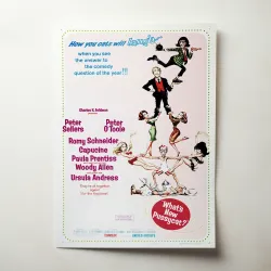 Whats New Pussycat Fine Art 1960's Movie Poster