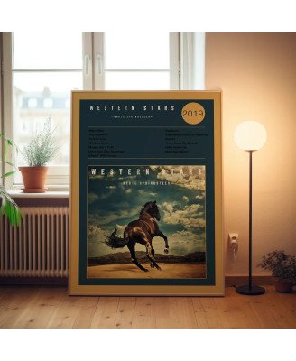 Bruce Springsteen – Western Stars Fine Art Album Poster