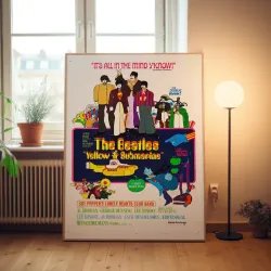 Yellow Submarine Fine Art 1960's Movie Poster