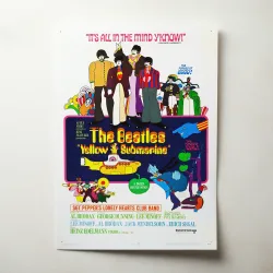 Yellow Submarine Fine Art 1960's Movie Poster