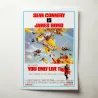 You Only Live Twice Fine Art 1960's Movie Poster