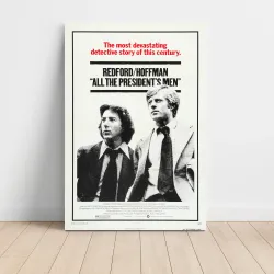 All the Presidents Men Fine Art 1970's Movie Poster