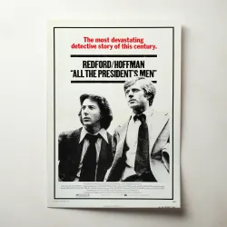All the President's Men (1976) Fine Art Movie Poster