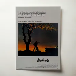 Badlands Fine Art 1970's Movie Poster Wall Art