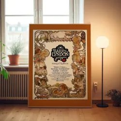 Barry Lyndon Fine Art 1970's Movie Poster