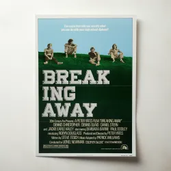 Breaking Away (1979) Fine Art Movie Poster