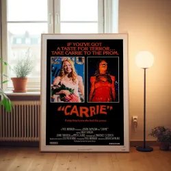 Carrie Fine Art 1970's Movie Poster Wall Art