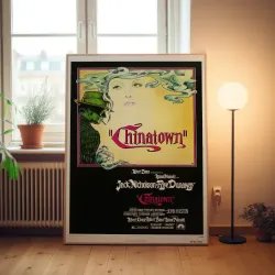 Chinatown Fine Art 1970's Movie Poster Wall Art