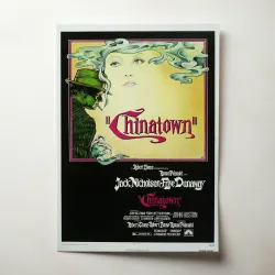 Chinatown Fine Art 1970's Movie Poster Wall Art