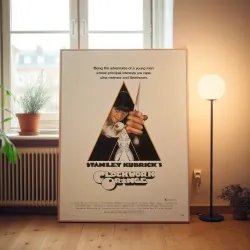Clockwork Orange Fine Art 1970's Movie Poster