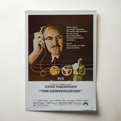 The Conversation Fine Art 1970's Movie Poster