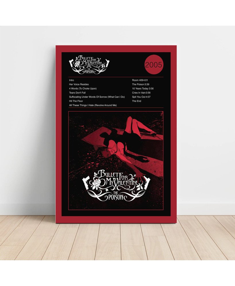 Bullet For My Valentine – The Poison Fine Art Album Poster