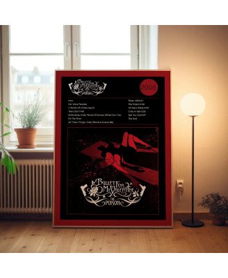Bullet For My Valentine – The Poison Fine Art Album Poster