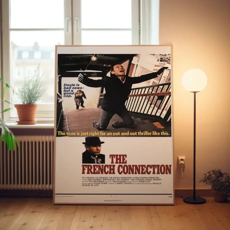 The French Connection Fine Art 1970's Movie Poster