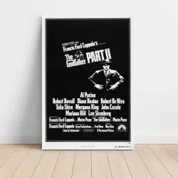 The Godfather Part II (1974) Fine Art Movie Poster