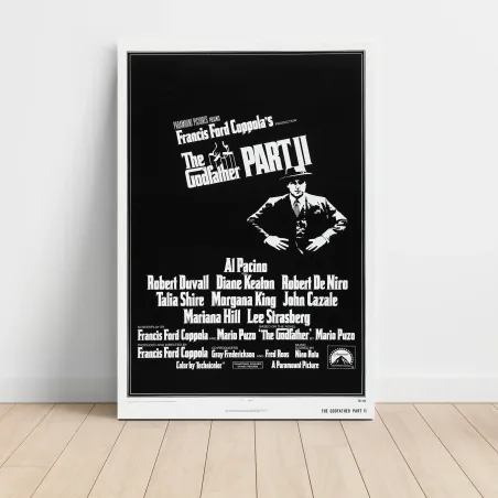 The Godfather Part 2 Fine Art 1970's Movie Poster