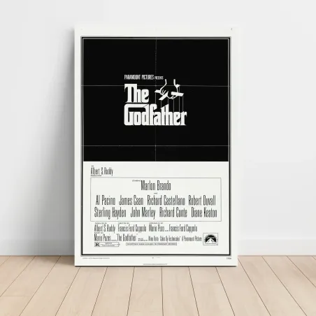 The Godfather (1972) Fine Art Movie Poster