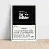 The Godfather (1972) Fine Art Movie Poster