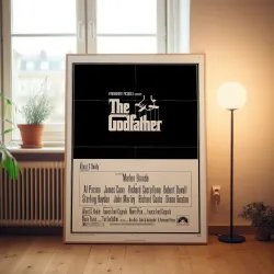 The Godfather Fine Art 1970's Movie Poster