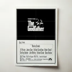 The Godfather (1972) Fine Art Movie Poster