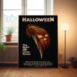 Halloween Fine Art 1970's Movie Poster Wall Art