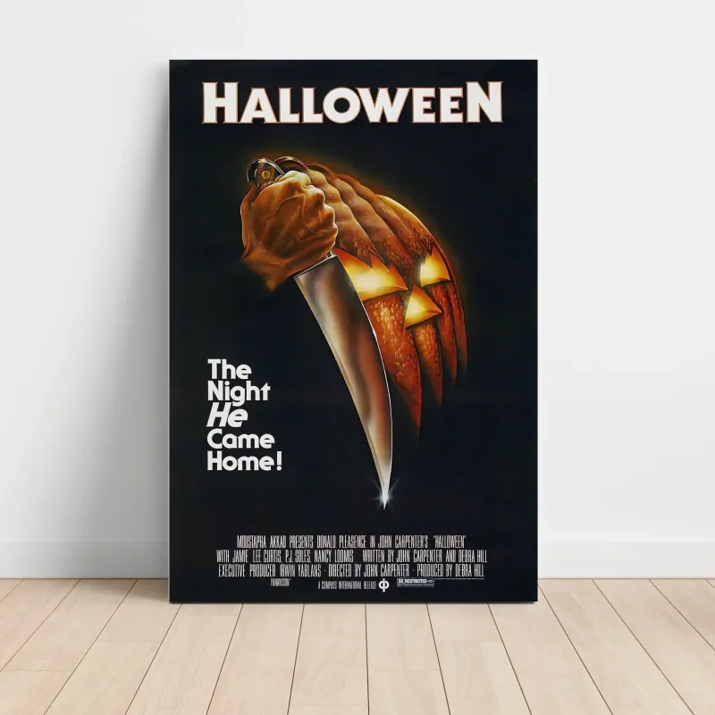 Halloween Fine Art 1970's Movie Poster Wall Art Halloween Fine Art 1970's Movie Poster Wall Art