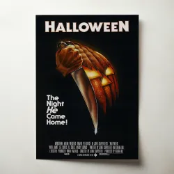 Halloween Fine Art 1970's Movie Poster Wall Art