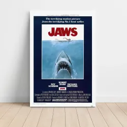 Jaws (1975) Fine Art Movie Poster