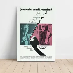 Klute Fine Art 1970's Movie Poster Wall Art