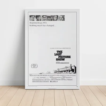 The Last Picture Show (1971) Fine Art Movie Poster