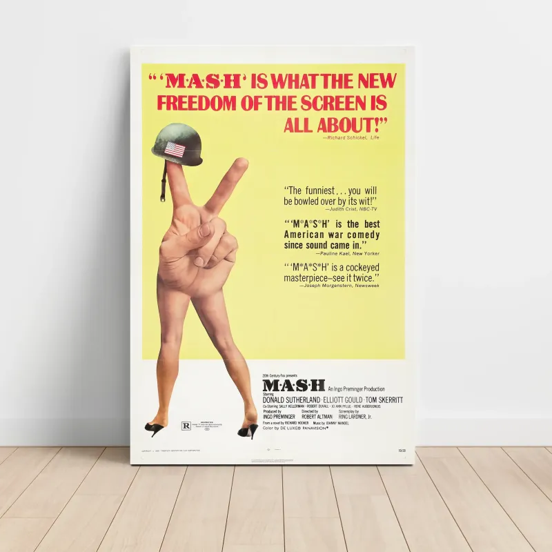 Mash Fine Art 1970's Movie Poster Wall Art Mash Fine Art 1970's Movie Poster Wall Art