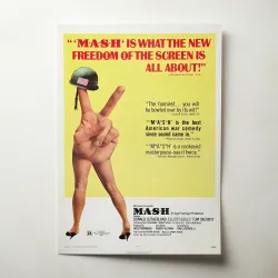 Mash Fine Art 1970's Movie Poster Wall Art