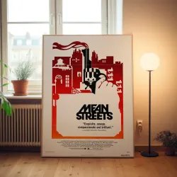 Mean Streets Fine Art 1970's Movie Poster Wall Art