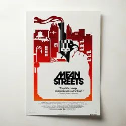 Mean Streets Fine Art 1970's Movie Poster Wall Art