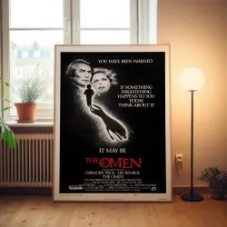 The Omen Fine Art 1970's Movie Poster Wall Art