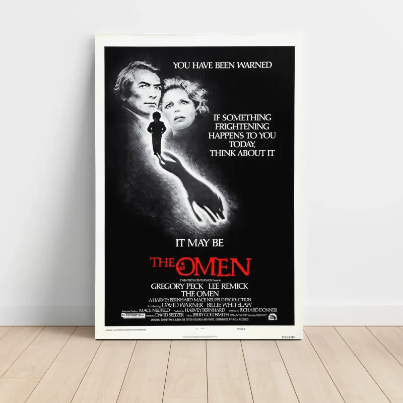 The Omen (1976) Fine Art Movie Poster