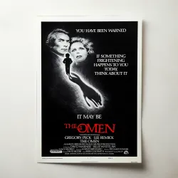 The Omen (1976) Fine Art Movie Poster