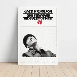 One Flew Over the Cuckoos Nest Fine Art 1970's Movie Poster