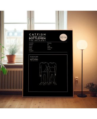 Catfish and the Bottlemen - The Balcony Fine Art Album Poster