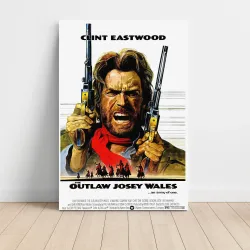 Outlaw Josey Wales Fine Art 1970's Movie Poster
